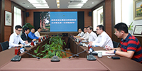 古少明主席、古樸副總裁一行赴廣東外語(yǔ)外貿(mào)大學(xué)洽談校企合作